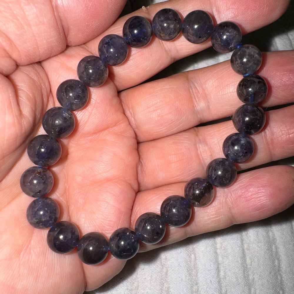 Iolite Crystal Bracelet